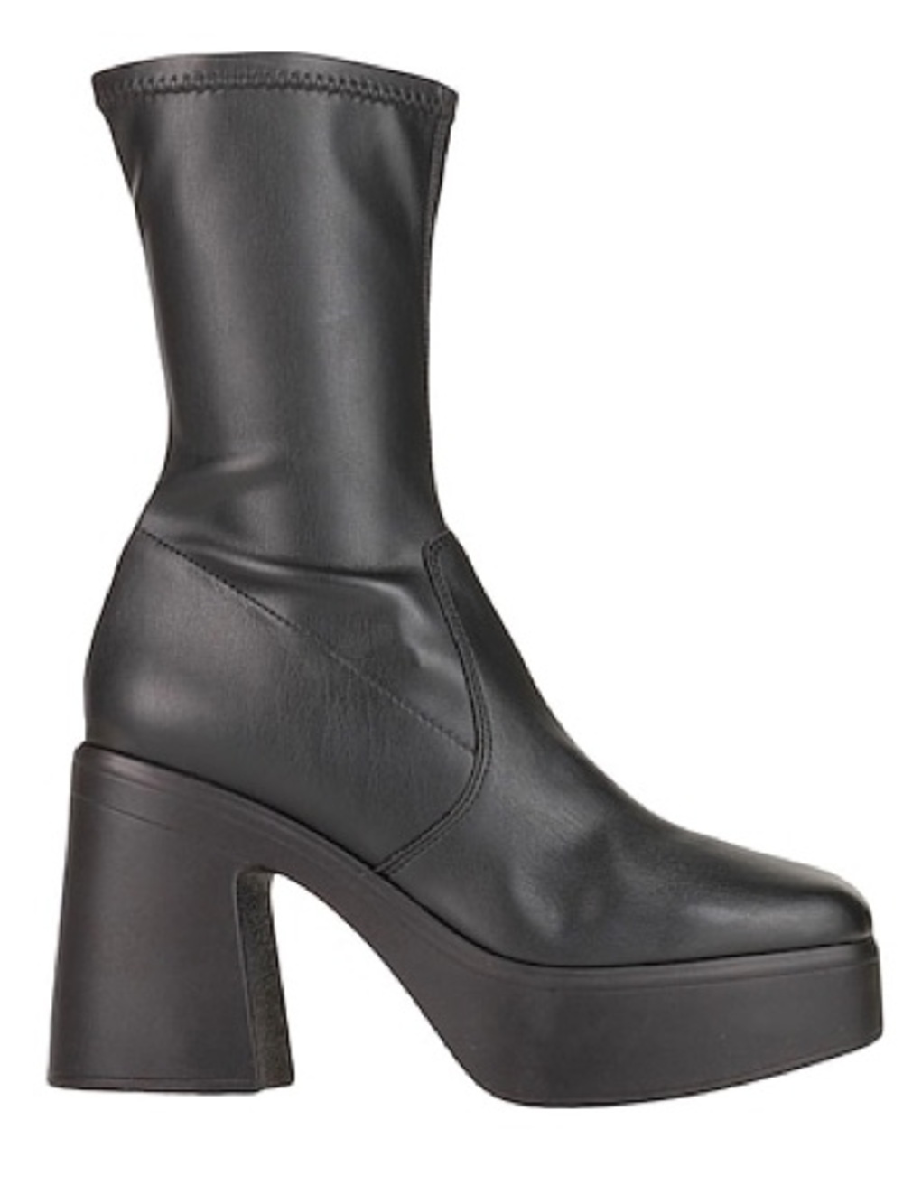 Steve Medden Women's Black Platform Ankle Boots Size 8 - Picture 4 of 15